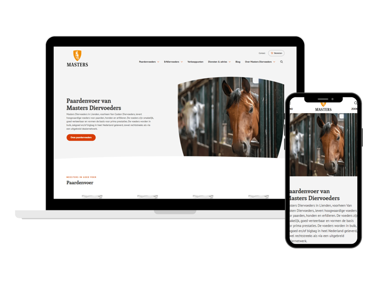 Livegang Website Masters Diervoeders
